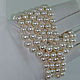 Beads 'Natural pearls-white d. .8,5-9,5' pearls 8,5-9,5 mm. VIDEO. Beads2. MaksimJewelryStudio. My Livemaster. Фото №5