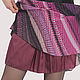 Skirt ruffled chiffon asymmetrical pleated. Skirts. Yana Levashova Fashion. My Livemaster. Фото №5