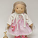 Doll Tatiana, 31 cm. Waldorf Dolls & Animals. bee_littlefamily. Online shopping on My Livemaster.  Фото №2