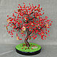 Order Money tree red coral. World of creativity. Livemaster. . Trees Фото №3