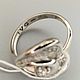 Silver ring with cubic Zirconia. Rings. yakitoriya. My Livemaster. Фото №4