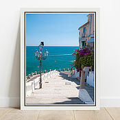 Постер Побережье Адриатического моря, Брелла, Хорватия, 30х40см