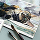 Watercolor painting ' Cat days'. Pictures. Akravny_art (akrainy). Online shopping on My Livemaster.  Фото №2