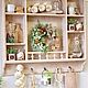 Shelves Provence: wooden shelf for the kitchen with filling, Kitchen, Barnaul,  Фото №1