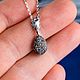 Заказать Кулон Ежик малый, лабрадорит, серебро. Organic Jewelry. Серебро и золото. Ярмарка Мастеров. . Подвеска Фото №3