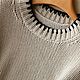 Order Thick knit jumpers with 100% cashmere trim%. advokat-natural. Livemaster. . Jumpers Фото №3