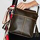Order Women's shoulder bag ' chocolate'. J.P.-Handmade Designer Bags. Livemaster. . Crossbody bag Фото №3