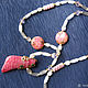 Order Long satin Retro beads 'I remember!'. Rimliana - the breath of the nature (Rimliana). Livemaster. . Vintage necklace Фото №3