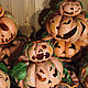 Order Outdoor Garden Candle Lantern Halloween. Elena Zaychenko - Lenzay Ceramics. Livemaster. . Candlesticks Фото №3