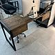 Заказать Стол в стиле лофт, письменный, компьютерный. EasyLOFT. Ярмарка Мастеров. . Столы Фото №3