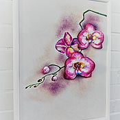 Картины и панно handmade. Livemaster - original item Pictures: Orchid. Handmade.