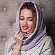 Шапка ангора "Лаванда". Шапки. KUDESNITSA Designer Accessories. Ярмарка Мастеров.  Фото №6
