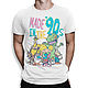 Cotton t-shirt ' Favorite cartoons from the 90s', T-shirts and undershirts for men, Moscow,  Фото №1