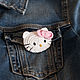 Брошь "Hello Kitty", Брошь-булавка, Новосибирск,  Фото №1