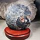 438гр. Жеода голубого агата. Коллекционные минералы, камни. Минералы. Seven Minerals. Ярмарка Мастеров.  Фото №4