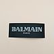 Бирка в стиле Balmain, Фурнитура для шитья, Москва,  Фото №1