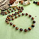 necklace with tiger eye. Necklace. Vedic studio «IN AETERNUM». My Livemaster. Фото №5