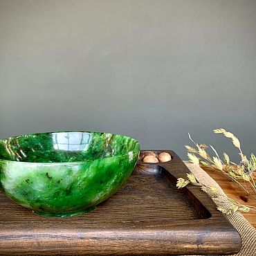 Посуда ручной работы. Ярмарка Мастеров - ручная работа Нефритовая тарелка. Handmade.