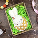 Bath bomb gift Bunny in a box. Bombs. Soap-making workshop. My Livemaster. Фото №4