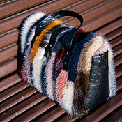 Сумки и аксессуары handmade. Livemaster - original item Bag of fur. Original bag. Bag of mink.. Handmade.