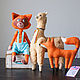 Copyright toy Fox Fox Fox. Stuffed Toys. Kseniia Trofimova (toyhappyhappy). Online shopping on My Livemaster.  Фото №2