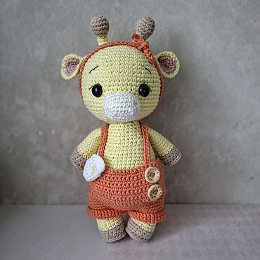 Куклы и игрушки ручной работы. Ярмарка Мастеров - ручная работа Жирафик. Handmade.