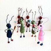 Подарки к праздникам handmade. Livemaster - original item Cockroach, handmade toy, .Knitted toy. Interior design, funny gift. Handmade.