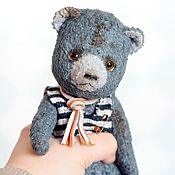 Куклы и игрушки handmade. Livemaster - original item Teddy Bear Martinchik1 primitive collectible teddy bear. Handmade.