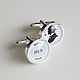 Order Gemelos de plata de sherlock (grandes). Linda (LKdesign). Livemaster. . Cuff Links Фото №3
