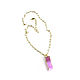 Pink pendant pendant 'Pink Miracle' gold-plated pendant. Pendants. Irina Moro. My Livemaster. Фото №5