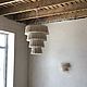 Люстра с бахромой 500mm. Люстра с кисточками. Люстра каскад. Люстры. kabira_interior_light/дизайнерский свет. Ярмарка Мастеров.  Фото №4