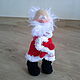 Order Santa Claus with a light ) - crochet toy Santa Claus. Warm toys. Livemaster. . Stuffed Toys Фото №3