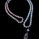 Order Rosary of Moonstone and Rose Quartz 108b. oko-siriusa. Livemaster. . Rosary Фото №3