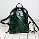 Заказать Double zip backpack. Мастерская Глеба Борисова. Ярмарка Мастеров. . Рюкзаки Фото №3