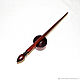 Spindle for spinning Pine (with base) Wooden shank #B9. Spindle. ART OF SIBERIA. My Livemaster. Фото №4