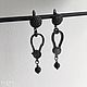 Роскошные серьги как у певицы MIRAVI. Серьги классические. Kucha-jewelry. Ярмарка Мастеров.  Фото №4