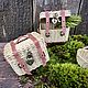 Wicker Chest for Dollhouse 1:12 doll miniature, Doll furniture, Moscow,  Фото №1