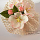 Order Brooch with flowers of Apple 'the Duchess' cold porcelain. KG_flowers. Livemaster. . Brooches Фото №3