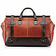 Leather travel bag 'Big' (brown). Valise. Russian leather Guild. My Livemaster. Фото №4