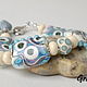 A bracelet made of beads with pendant. Bead bracelet. Grafoli jewellery. Online shopping on My Livemaster.  Фото №2