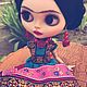 Кукла Blythe кастом. Кукла Кастом. Tata Blythe. Интернет-магазин Ярмарка Мастеров.  Фото №2