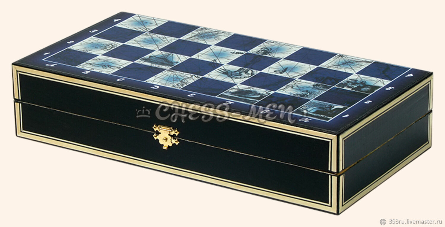 Шахматы Морская карта (арт. 26540) в интернет-магазине на Ярмарке ...