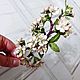 Заказать Брошь цветущая вишня. Елена Клименок (elena_art_flowers). Ярмарка Мастеров. . Брошь-булавка Фото №3