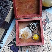 Фен-шуй и эзотерика handmade. Livemaster - original item Citrine pendulum with Ansuz rune. Handmade.