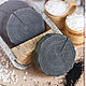 Tile scrub with charcoal and powder it 'Black Sea', Scrubs, Peterhof,  Фото №1
