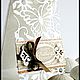 !La tala para scrapbooking -FONDO-Jardín mágico de la mariposa. Scrapbooking cuttings. svetafka-handmade. My Livemaster. Фото №6