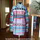 Woolen knitted tunic 'Ornament', Dresses, Ekaterinburg,  Фото №1