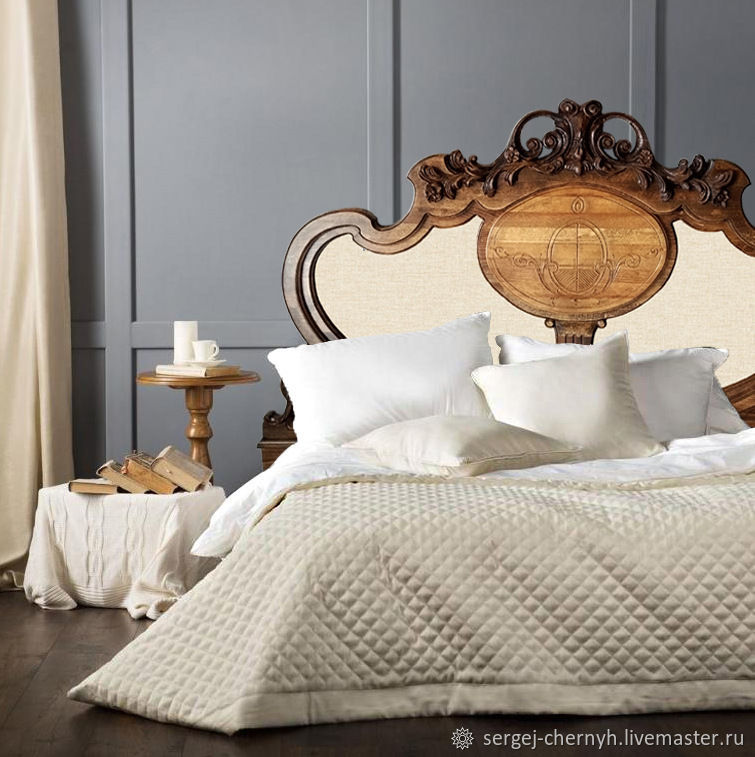 Кровать \"Верона\" (изголовье) с тканью в интернет-магазине Ярмарка ...