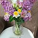 Нарциссы real touch. Цветы. Flowers16kzn-. Ярмарка Мастеров.  Фото №14