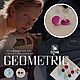 Сет серёг коллекции Geometric, S925. Серьги-пусеты. Дизайн-студия «Среды» Хаврониной М.. Интернет-магазин Ярмарка Мастеров.  Фото №2